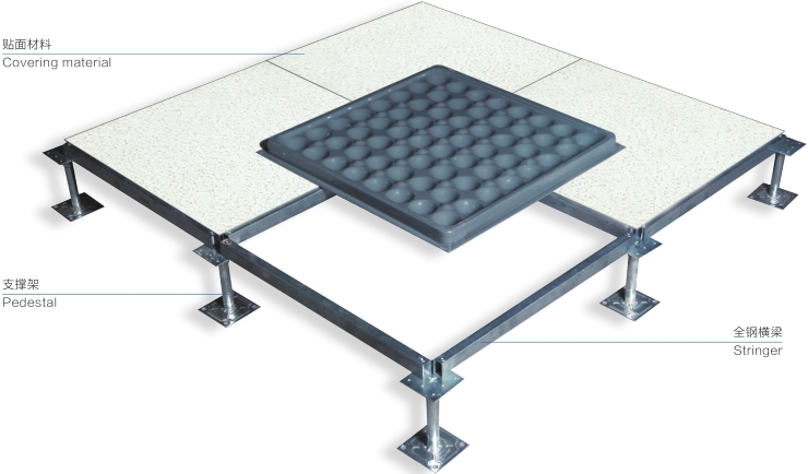 Pafra all-steel anti-static floor